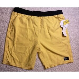 New With Tags Men's Neff size XL Yellow  Shorts Tillys